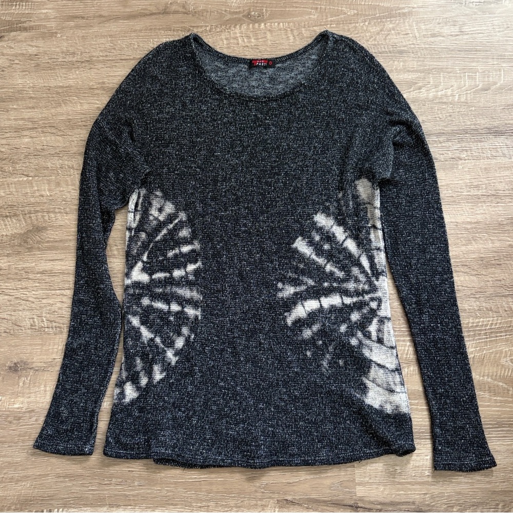 T Party Y2K boho knit tunic